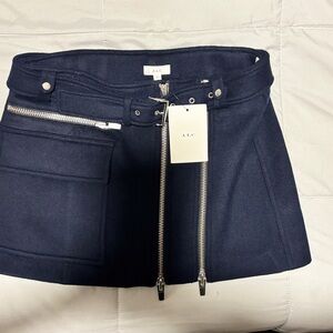 NEW A.L.C. christian skirt nave in navy